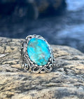 Sterling Silver and Turquoise Ring