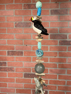 Puffin and Seal Wind Chime large