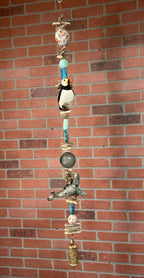 Puffin and Seal Wind Chime large