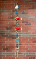 Red Salmon Wind Chime Large