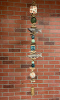 Silver Salmon Wind Chime large