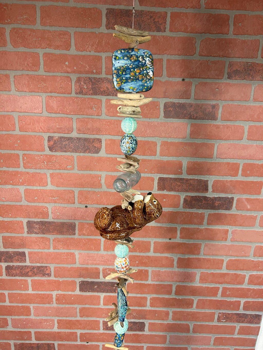 Sea Otter Wind Chime large