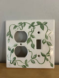 Vines switch plate/outlet cover