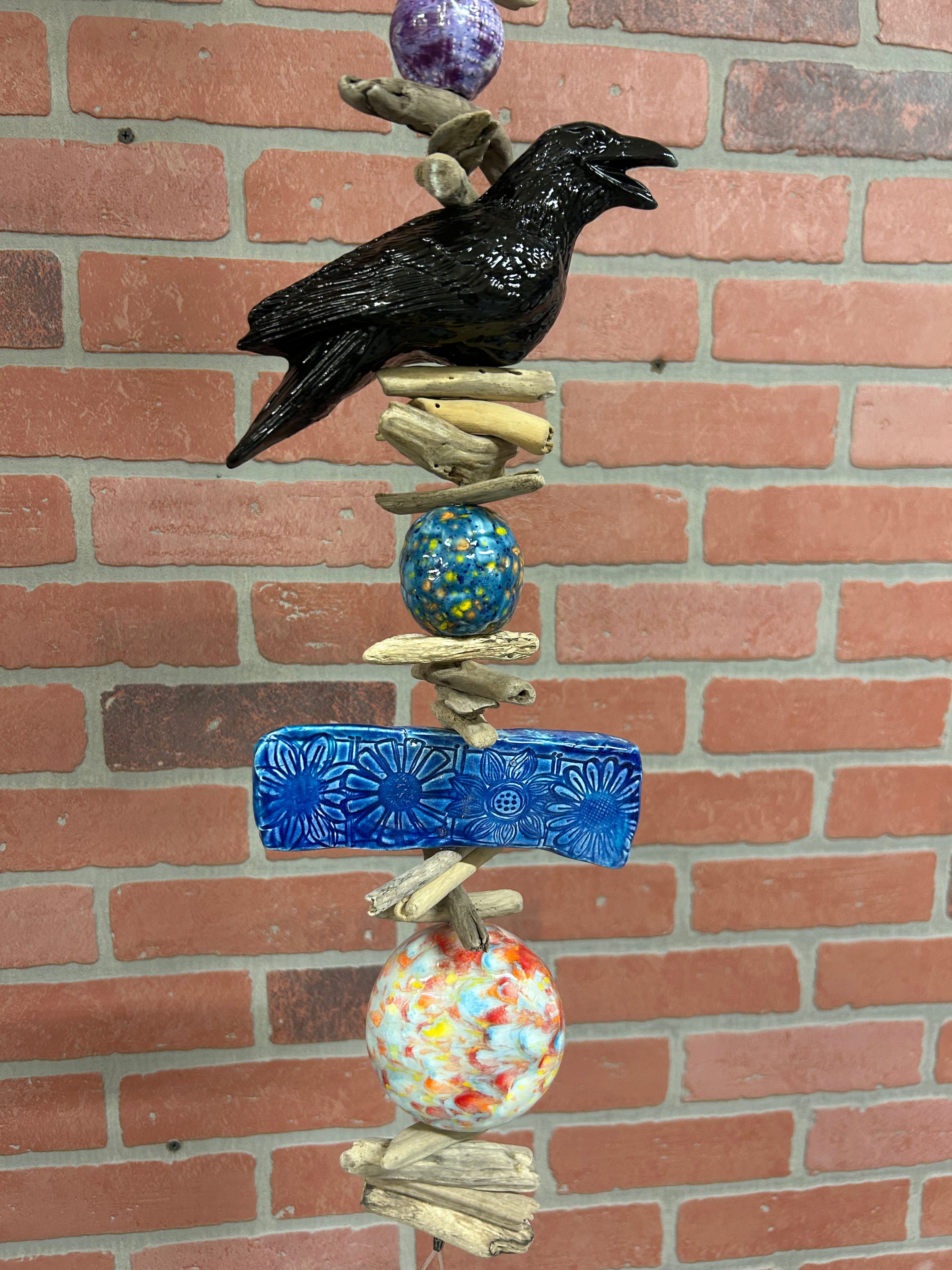 Raven Wind Chime large