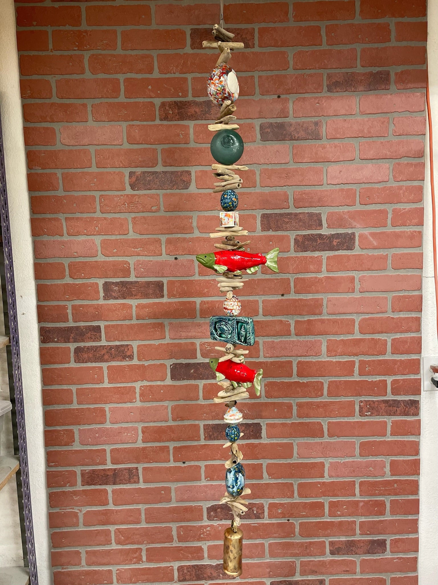 Salmon Wind Chime Lg